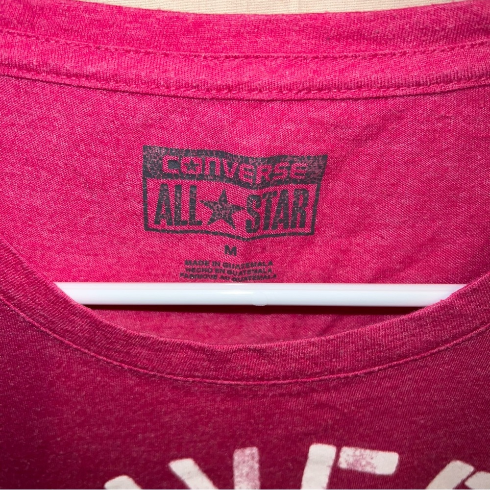 Hot Pink Converse T-shirt - Picture 2 of 4